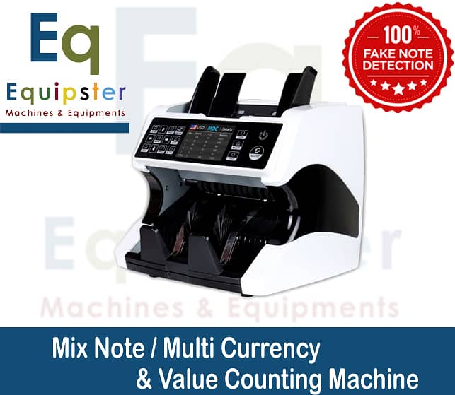 cash currency note counting machine with fake note detection 4
