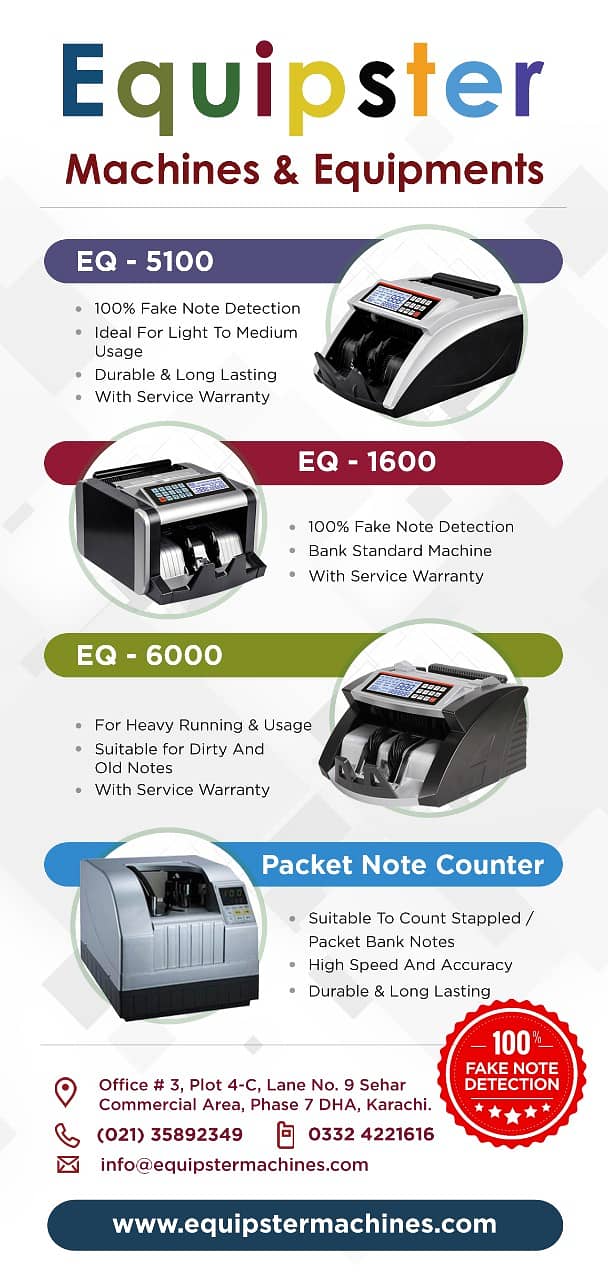 mixed cash note counting machine with fake note detection in pakistan. 5