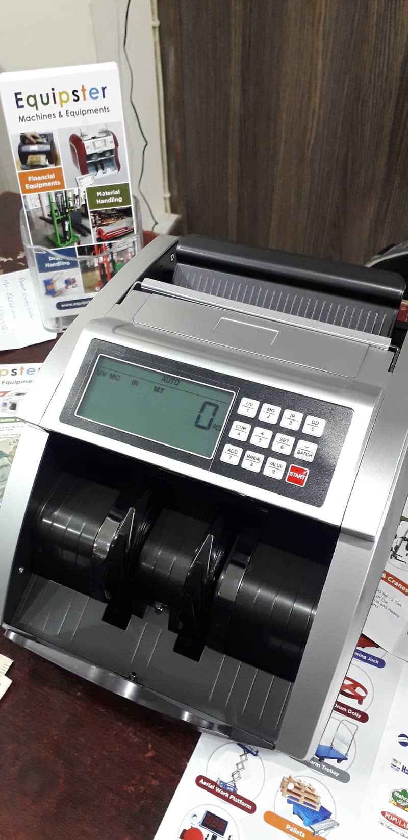note cash currency counting machine with fake note detection 5