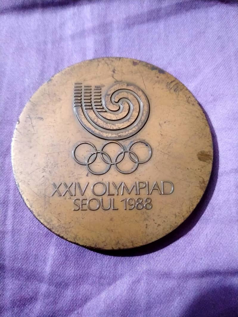 Olympics Participation Medal 1988 , Seoul ,South Korea 0