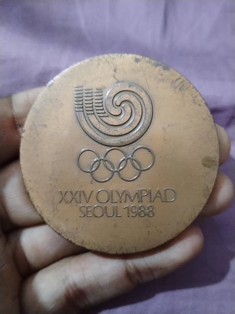 Olympics Participation Medal 1988 , Seoul ,South Korea 1