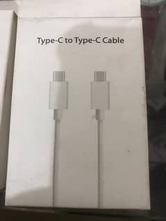 Type C To Type C Charging Cable