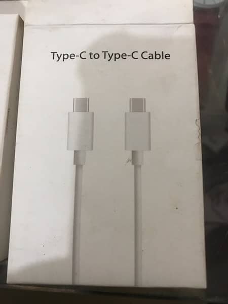 Type C To Type C Charging Cable 0