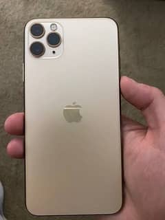 iphone 11 pro max , 256 gb , Golden , dual physical ,non pta ,