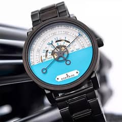 Beautiful Handmade Luxury Mechanical Wood Wrist Watch for Men Gift 0