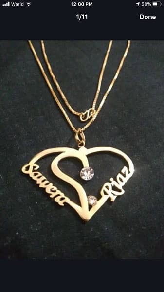 name necklace gold plated locket customize jewelry ring coatpin cuff 9