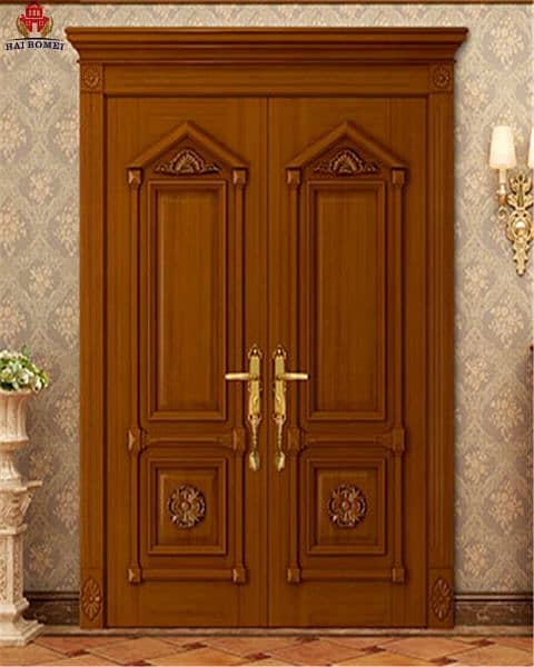 Wooden Doors/Solid Wooden Doors/Semi solid wooden doors. 1