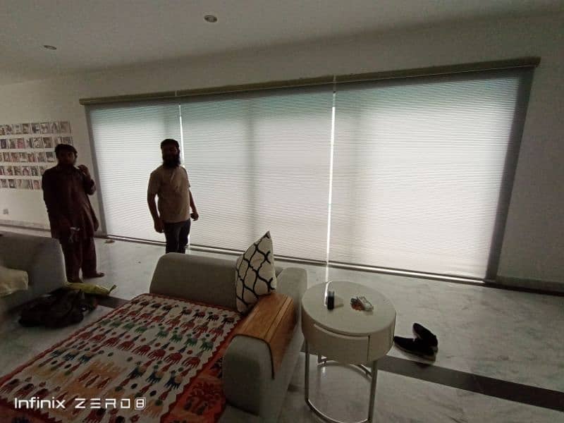 Window Blinds | Wifi Curtain | Office Blinds | Sunlight Darkout blind 1