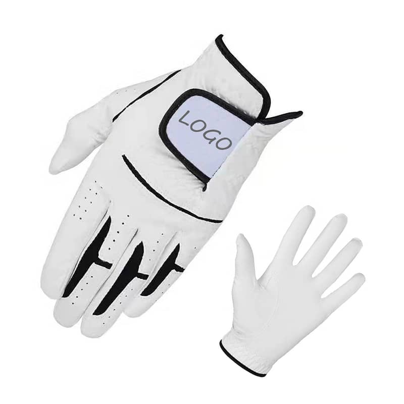 Sports Men Right Left Hand Golf Gloves Microfiber Cloth Soft Breathabl 2