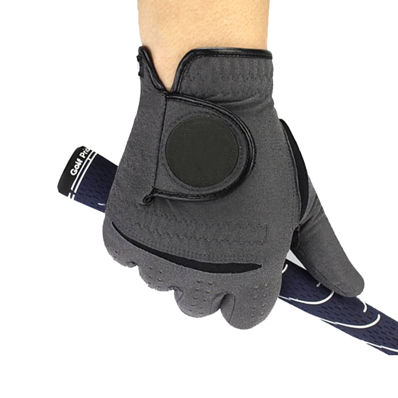 Sports Men Right Left Hand Golf Gloves Microfiber Cloth Soft Breathabl 3