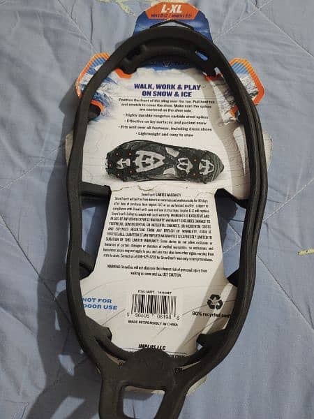 shoe cover for ice snow trax 3