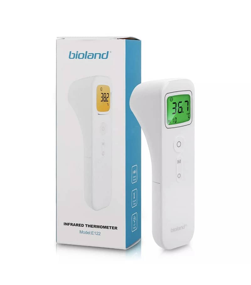 NEW Bioland Infrared Non Contact Forehead Thermometer Adult/Baby 0