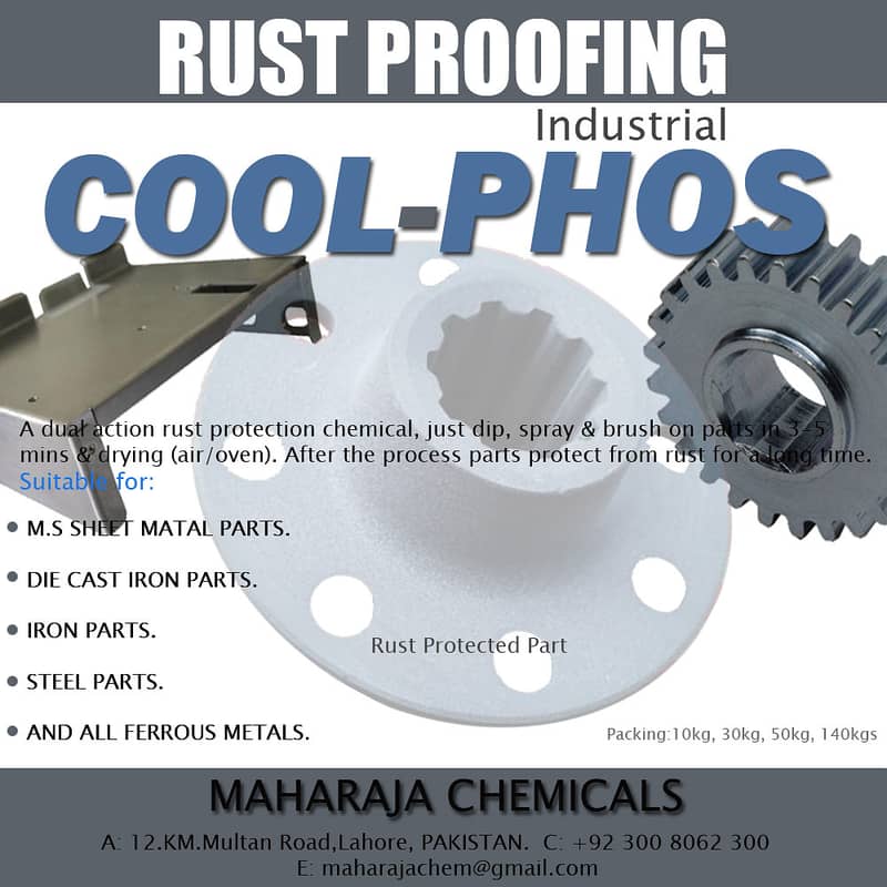 "ANTI-RUST FOR METAL AUTO PARTS" 2