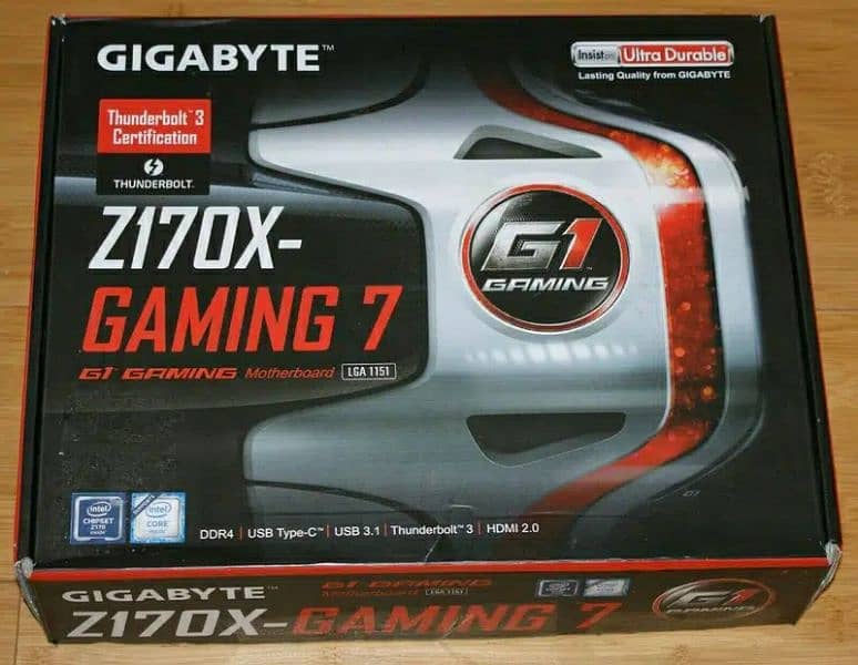 Core i7 7700 Gaming Package GIGABYTE G1 Gaming GA-Z170X-Gaming 7 5