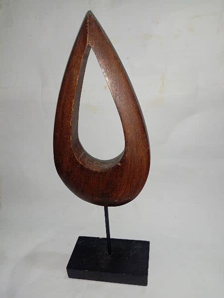 Teardrop wood decor available for sale in cheap price 1