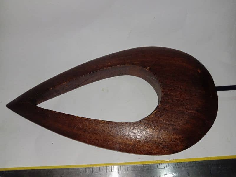 Teardrop wood decor available for sale in cheap price 5