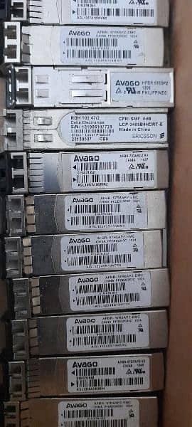 SFPs for Switches/Routers. 4