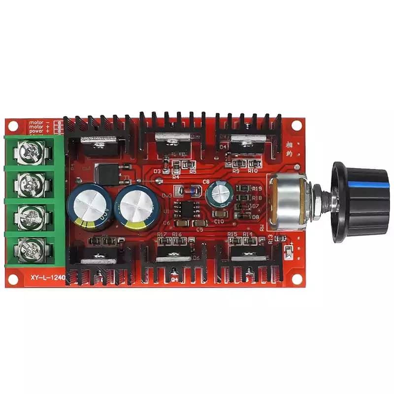 DC 12V 24V 48V 2000W 10-50V 40A DC Motor Light Fan Speed Controller 3