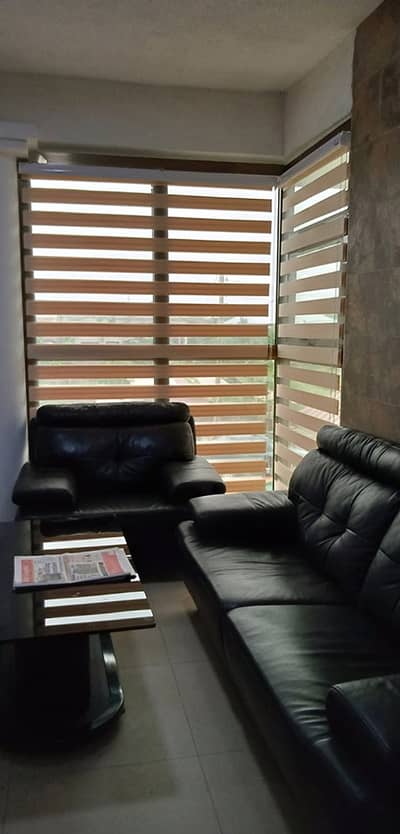 window blinds zebra woooden decent office and home collection 16