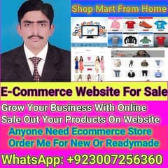 Ecommerce Wordpress, Shopify Online Products Store Website,