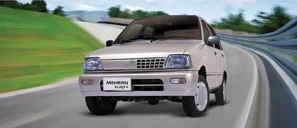 Rent a Mehran Suzuki Car With driver,  نمبر پر کال کریں۔ 03002517790