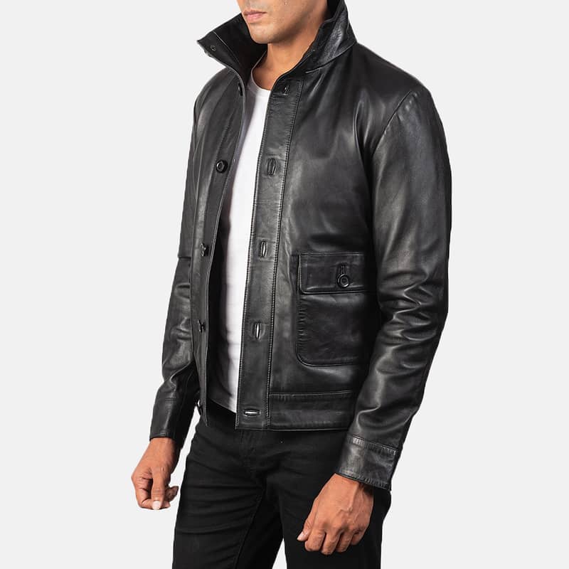 Best Fashion DARK CAFE RACER VINTAGE DISTRESSED BROWN LEATHER JACKET 1