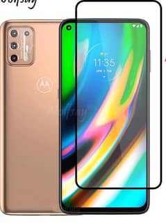 Moto G9 Plus Glass and Camera protector 0