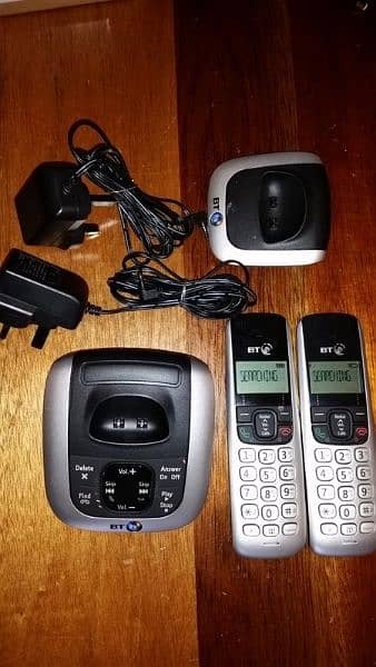 Twin Cordless phone by british telecom