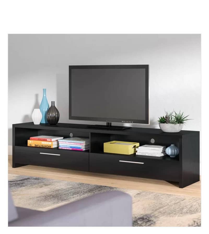 led/lcd tv media rack tv console 0