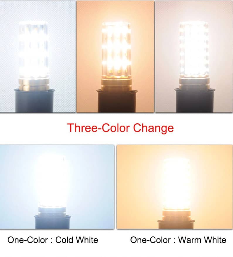 3 in 1 LED Corn smd bulb Cool White + Warm White 2