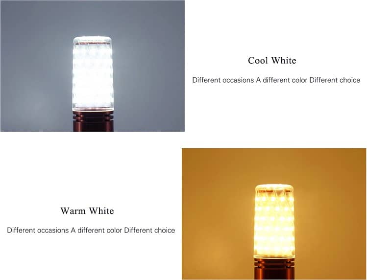 3 in 1 LED Corn smd bulb Cool White + Warm White 4