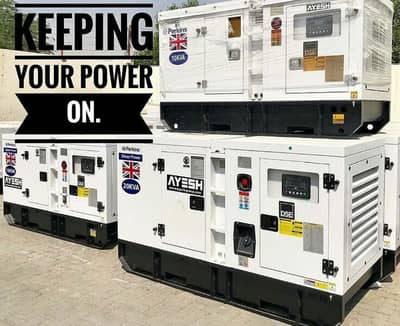 Generators Perkins Cummins and All Brands