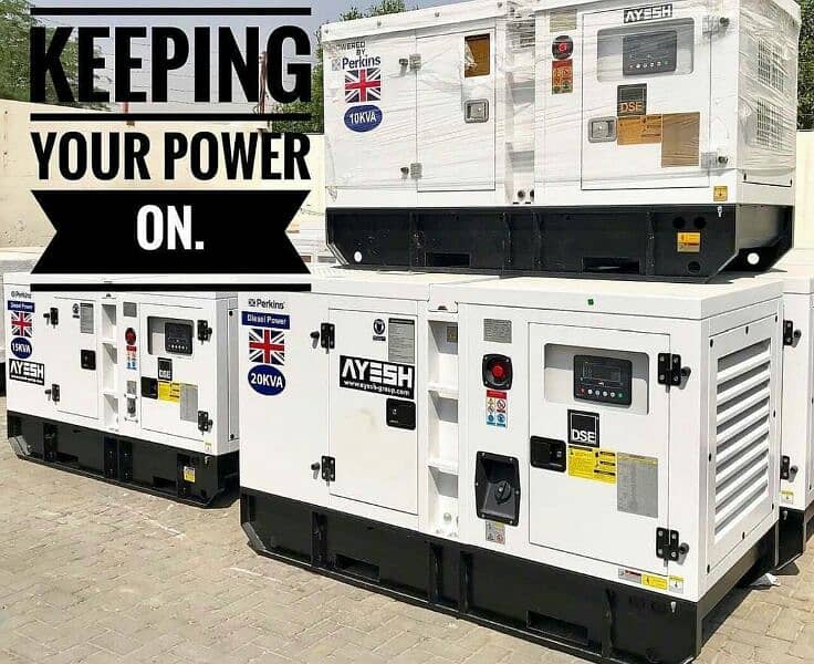 Generators Perkins Cummins and All Brands 1