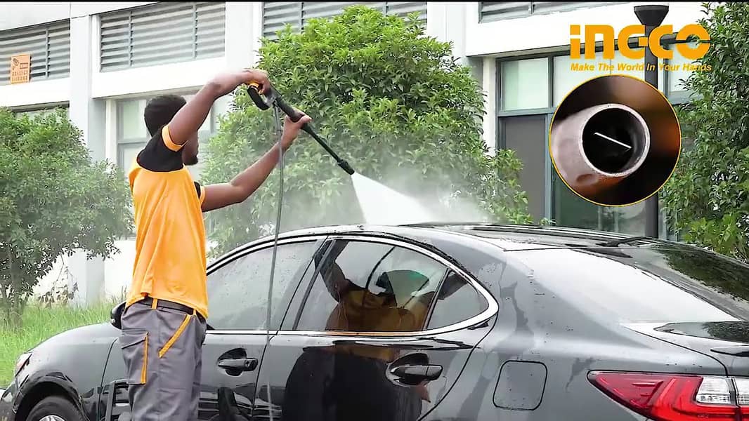 New) INGCO industrial High Pressure Car Washer Machine - 150 Bar 10