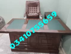 Office table leather top desk 5ft furniture chair home set sofa work