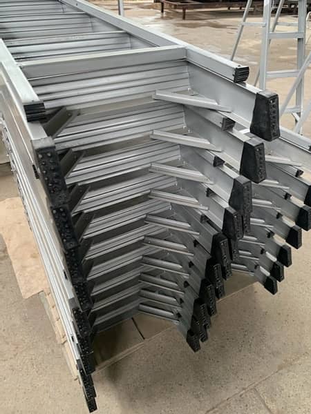 Folding Ladder, Storage Rack, plastic bins, Steel Pallets,، cable tray 4