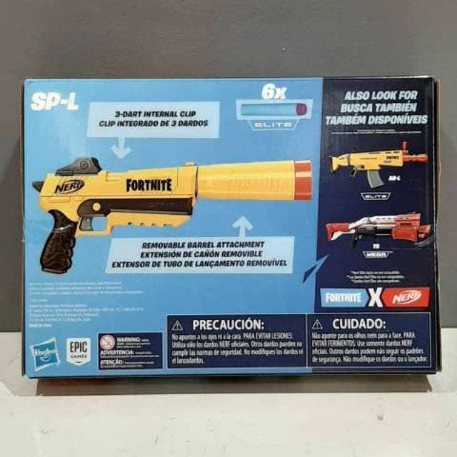 Nerf Fortnite SP-L Elite Plastic Dart Blaster gun 1