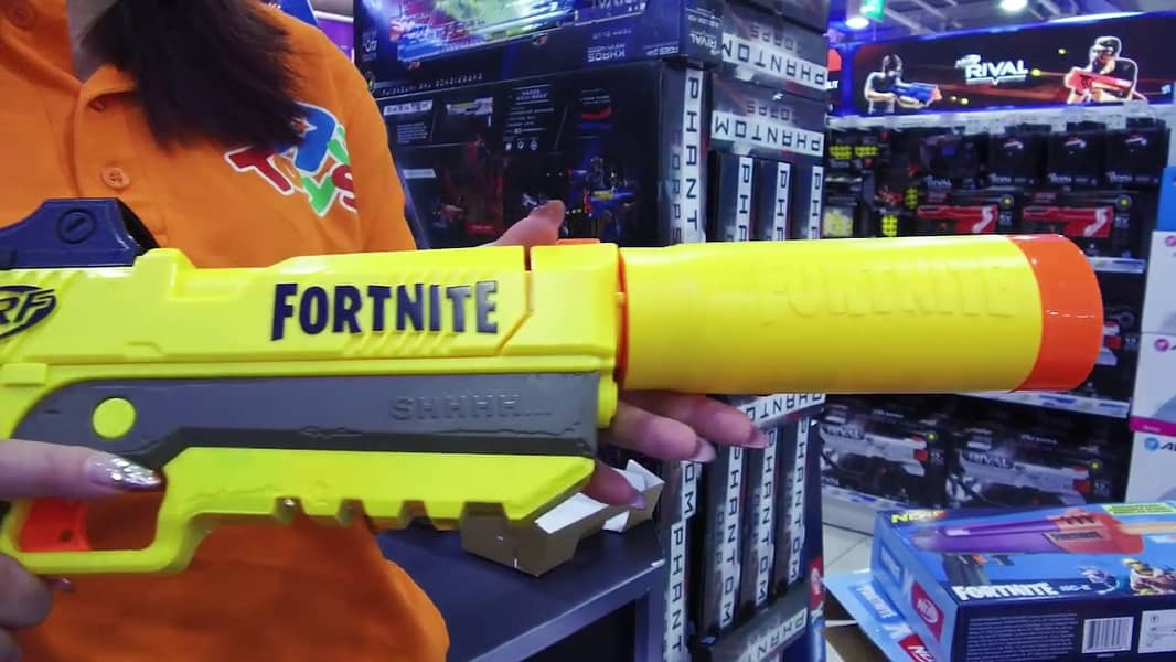 Nerf Fortnite SP-L Elite Plastic Dart Blaster gun 5