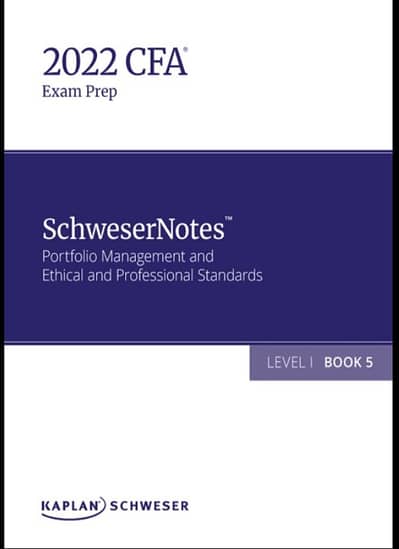 CFA Schweser 2023 Notes 5
