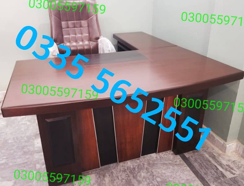 polish office table 5ft desgn furniture sofa chair rack shop home set 0