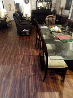 vinyl flooring & wooden floor for home and office decor.