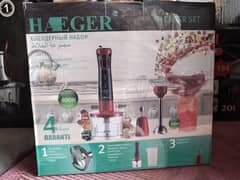 Haeger Hand Blender Set  /A German Brand 0