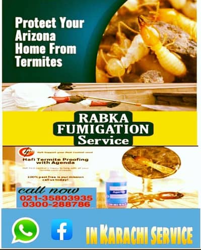Fumigation/Termite Treatment with Agenda Cemicals Seal pack