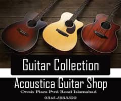 Quality guitars collection at Acoustica guitar shop 0