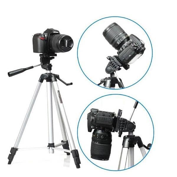 Tripod Stand For Mobile and DSLR Camera Photography 4