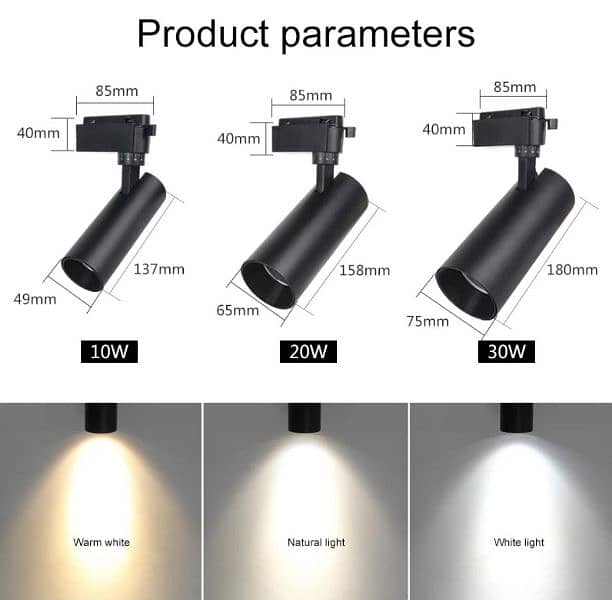 Led COB Track Spot Light 3