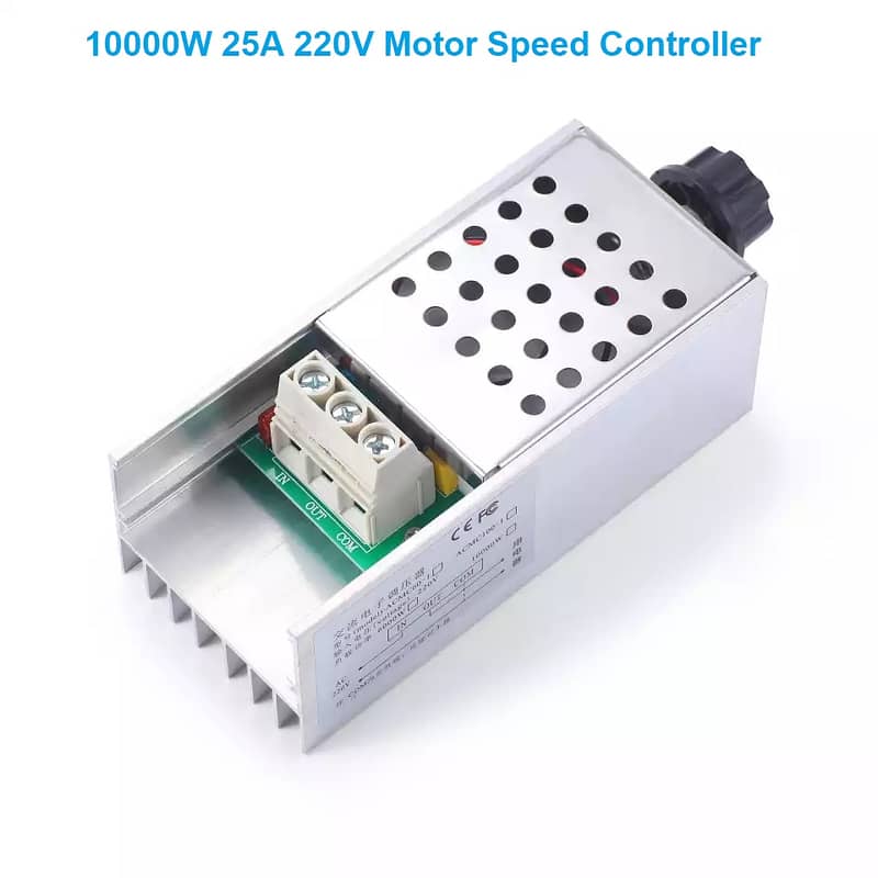 10000W 25A Motor Speed Controller High Power SCR Voltage Regulator 0
