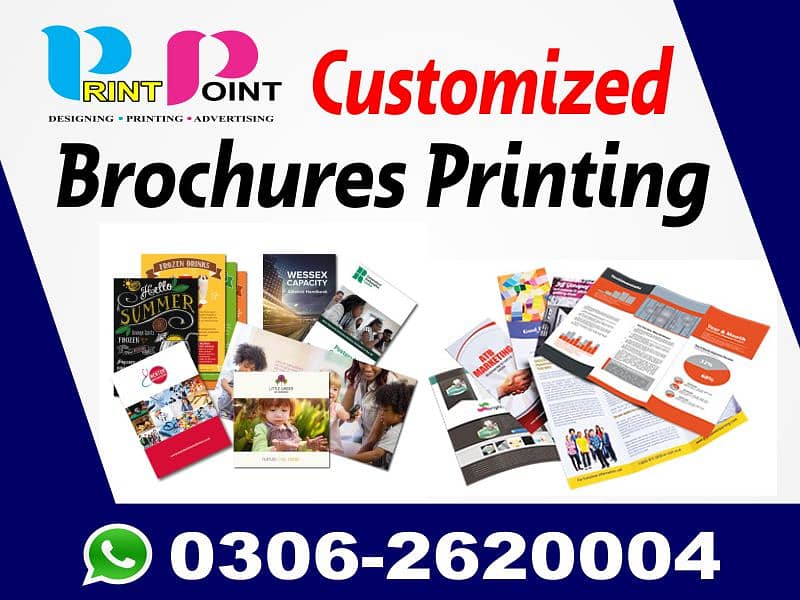 Pamphlet Brochure Letterhead Pads Printing Bill Book Invoice Receipt 6