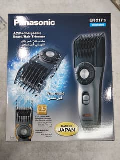 Panasonic trimmers and shavers