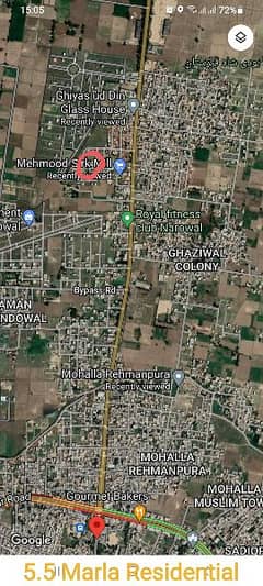 6.5 Marla Residential Plot at Narowal for sale